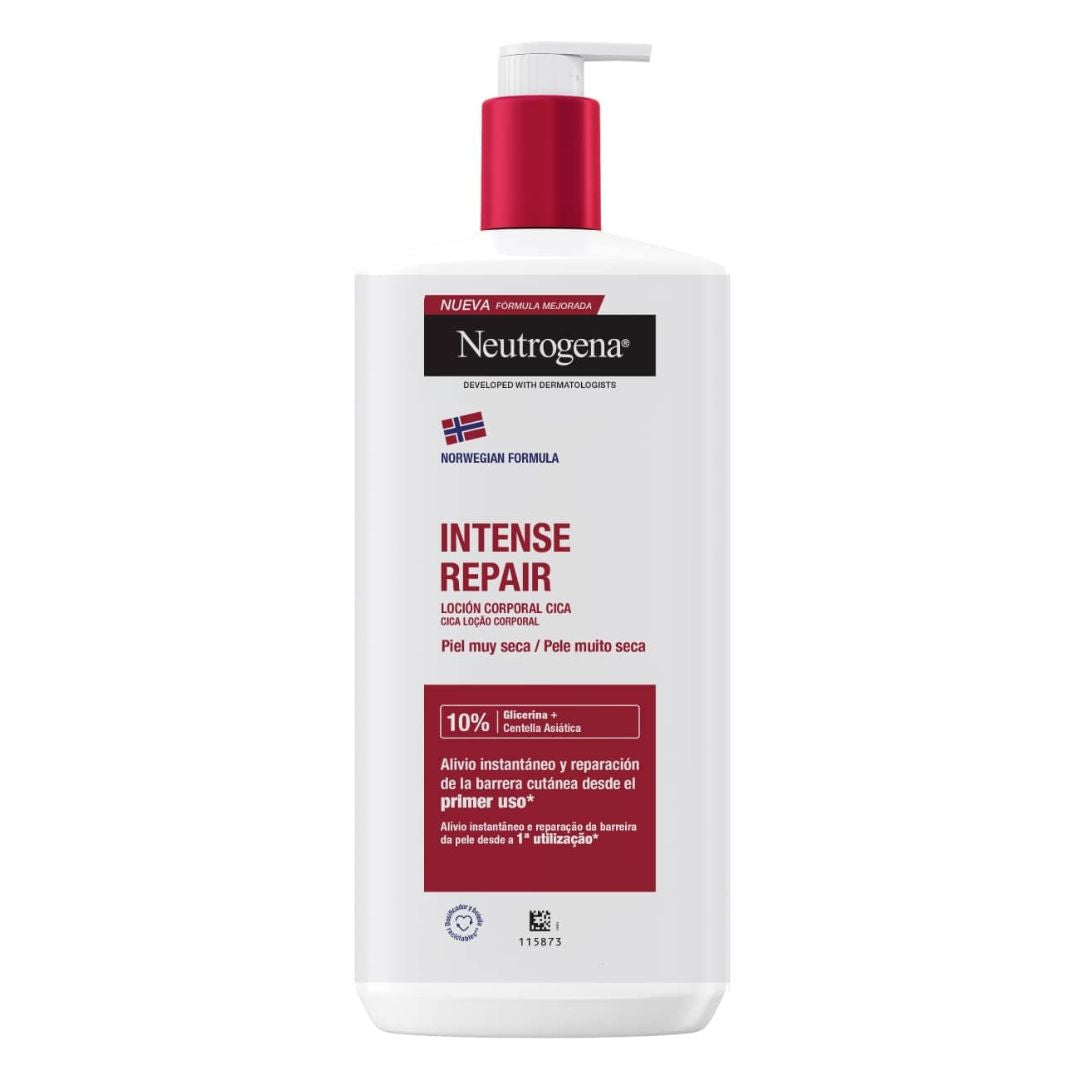 Neutrogena Loção Corporal Reparação Intensa 750ml - Pele Seca e Irritada