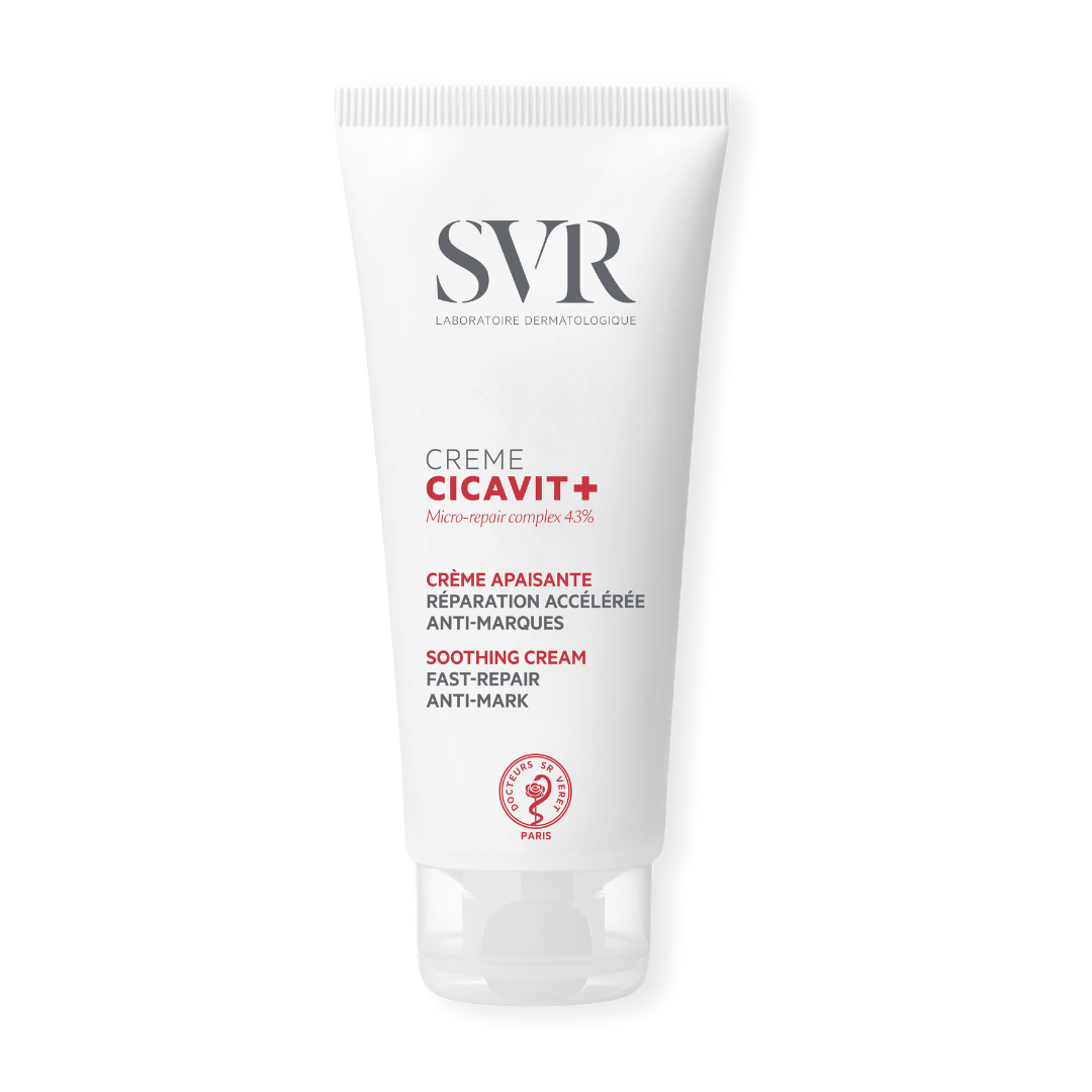 SVR Cicavit+ Creme 100ml: Reparação Rápida e Ação Antimarcas para Toda a Família!