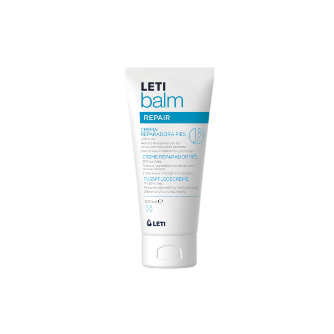 LETIbalm Creme reparador pés 100ml - Hidratação Profunda para Pés Macios e Suaves