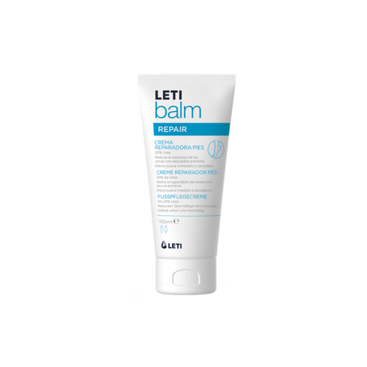 LETIbalm Creme reparador pés 100ml - Hidratação Profunda para Pés Macios e Suaves