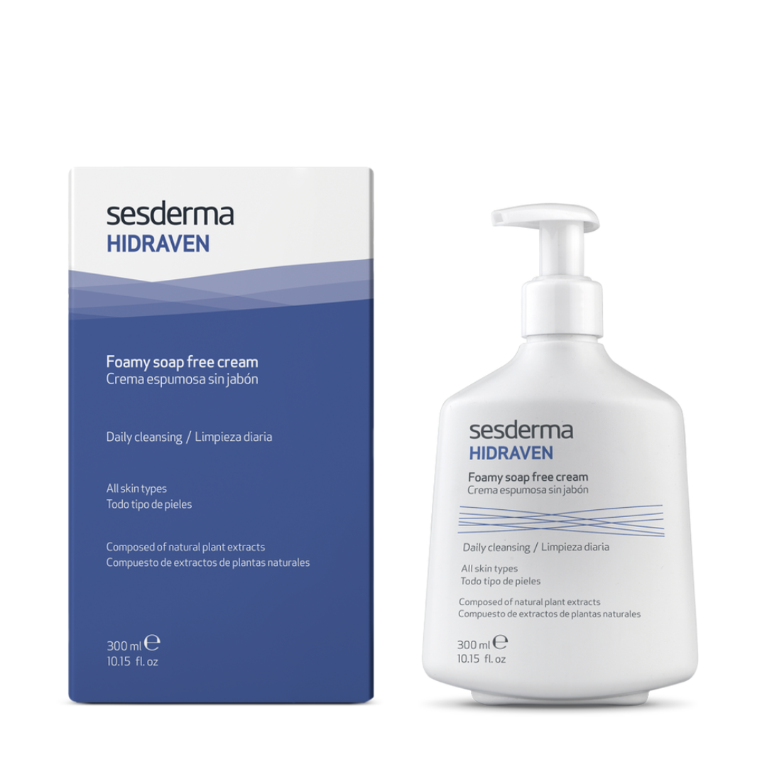 Sesderma Hidraven Creme Espuma sem Sabão 300ml - Limpeza Suave e Hidratante