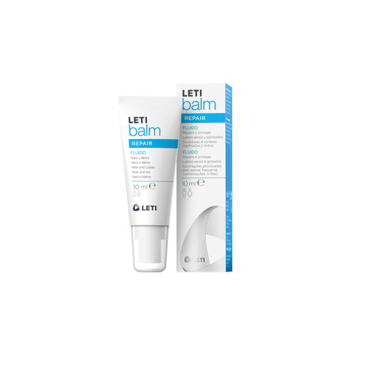 LETIbalm Fluído Reparador Nariz e Lábios 10ml - Hidratação e Proteção Intensiva para Lábios Secos e Narizes Irritados