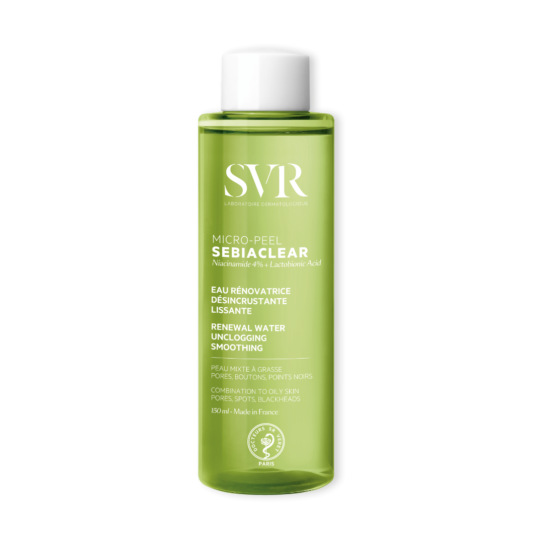 SVR  Sebiaclear Micro-Peel 150ml - Para uma Pele Radiante e Desobstruída