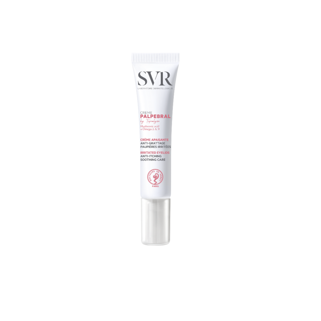 SVR Palpebral Creme Reparador by TOPIALYSE 15ml: Acalma e Proteja a Pele das Pálpebras