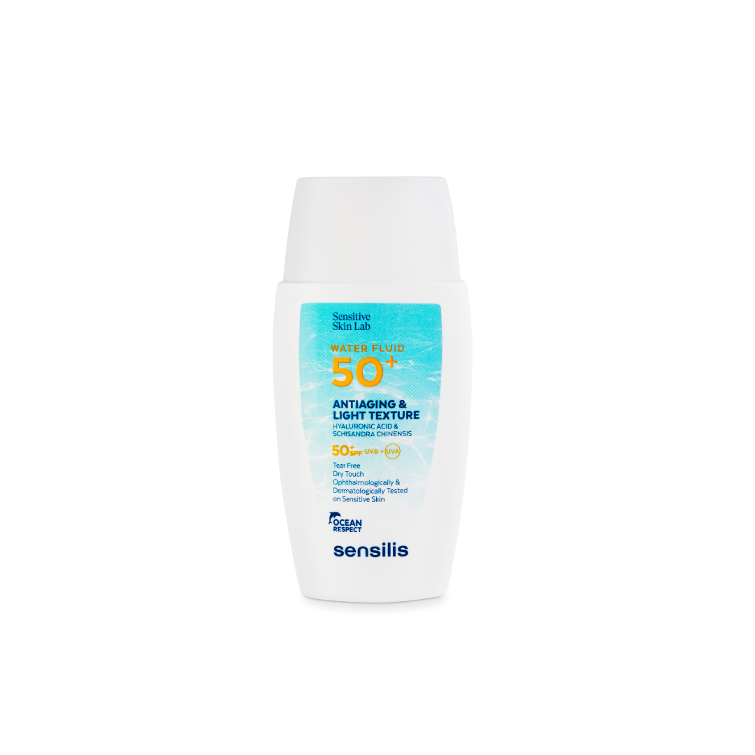 Sensilis Water Fluid SPF50+ 40ml - Proteção Avançada e Leve Contra os Raios Solares