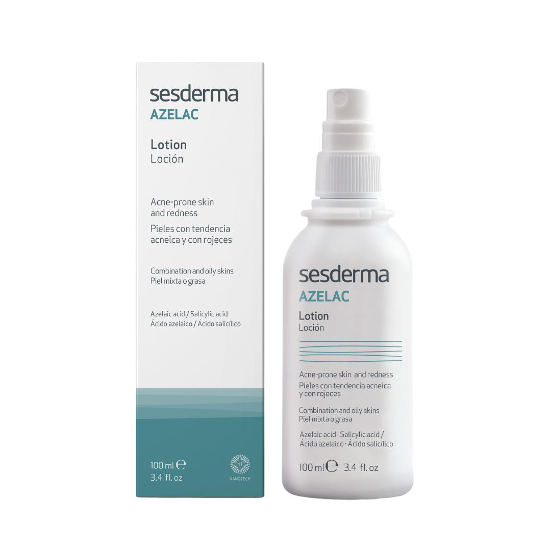 esderma Azelac Loção 100ml - Tratamento para Oleosidade e Vermelhidão