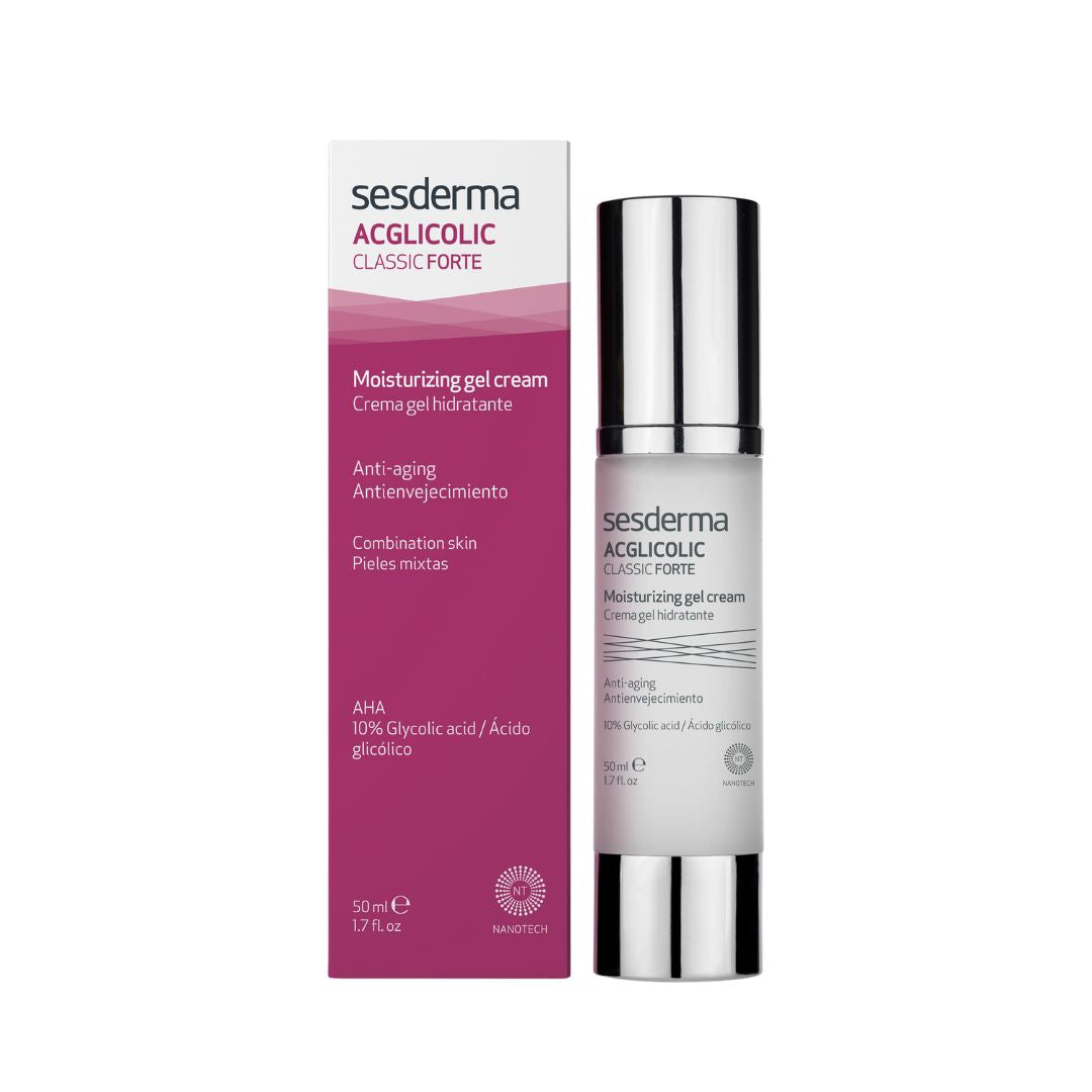 Sesderma Acglicolic Creme Gel Hidratante 50ml - Antienvelhecimento e Hidratação Intensa