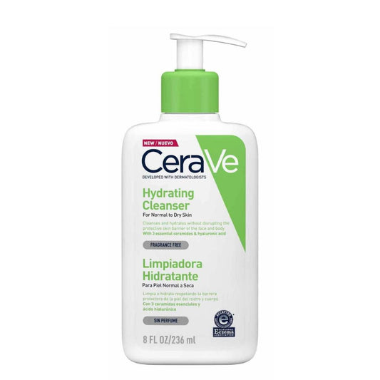 Cerave Hydrating Cleanser: Limpeza Hidratante para Pele Normal a Seca