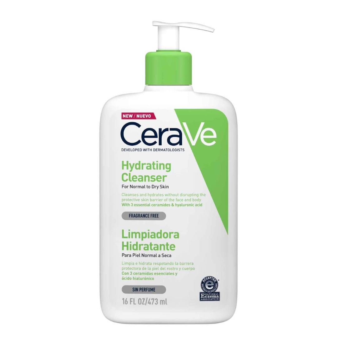 Cerave Hydrating Cleanser: Limpeza Hidratante para Pele Normal a Seca