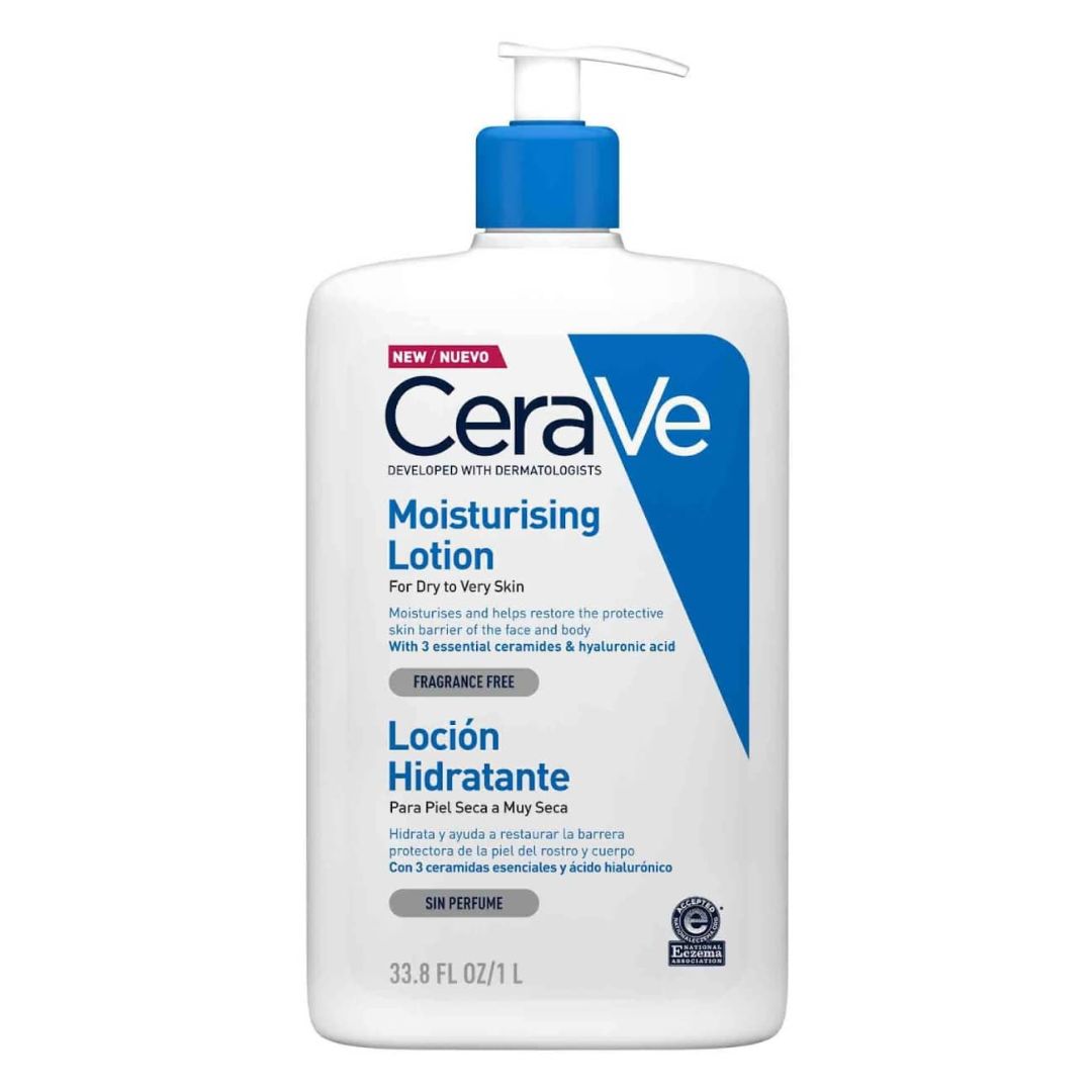 Cerave Moisturising Lotion Loção Corporal Hidratante 1000ml: Hidratação Intensa para Toda a Família