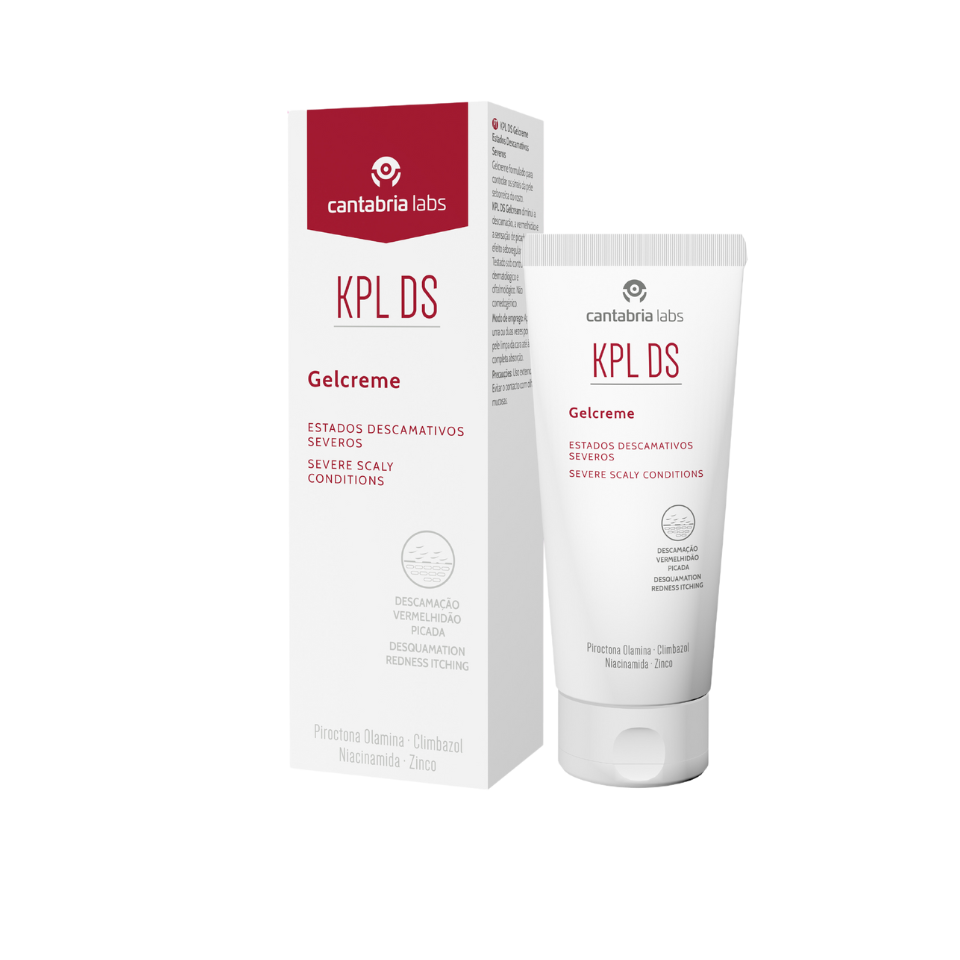 Cantabria KPL DS Gel Creme 60ml - Fórmula Seborreguladora para Reduzir Vermelhidão e Sensação de Picada