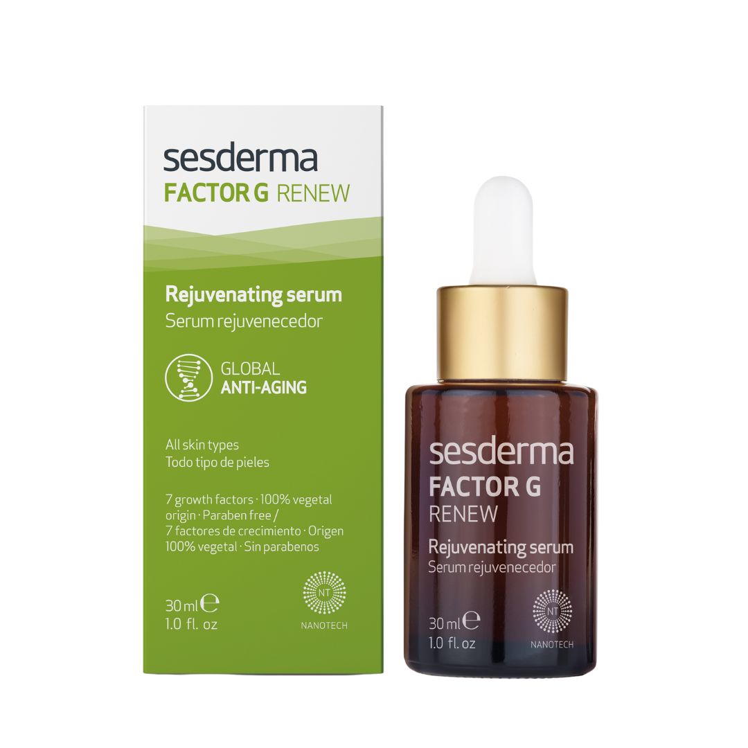 Sesderma Factor G Renew Sérum Rejuvenescedor 30ml - Tratamento Antienvelhecimento para Todos os Tipos de Pele