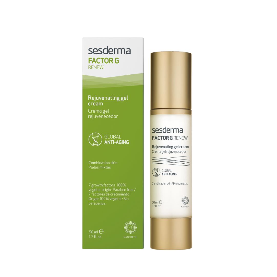 Sesderma Factor G Renew Creme Gel 50ml - Tratamento Anti-idade para Pele Mista.