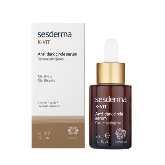 Sesderma K-Vit Sérum Anti-olheiras 30ml - Solução Avançada para Olheiras, Reduz Pigmentos Sanguíneos e Melhora Microcirculação