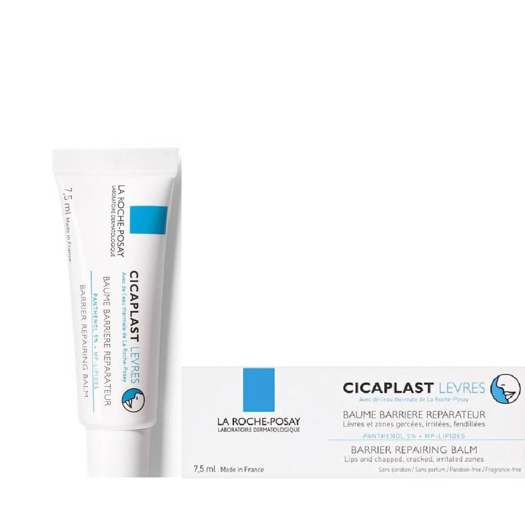 La Roche Posay Cicaplast Levres Bálsamo Reparador para Lábios 7,5ml - Hidratação e Reparação para Lábios Secos e Gretados