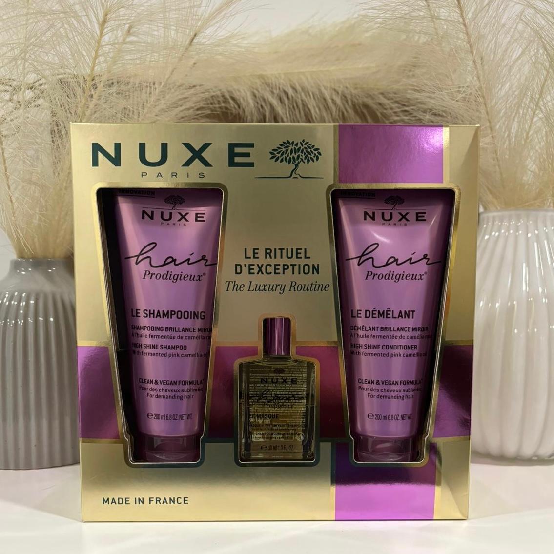 NUXE - HAIR PRODIGIEUX - O SEU RITUAL DE EXCEÇÃO