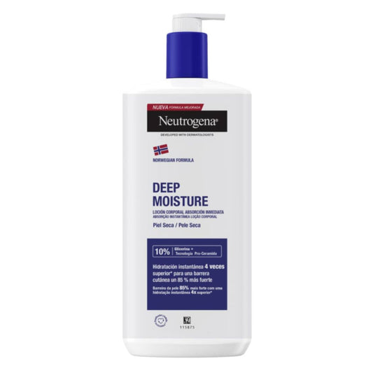 Neutrogena Loção Corporal 750ml - Hidratação Profunda e Duradoura