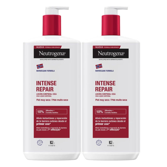 Neutrogena Pack Loção Corporal Reparação Intensa 2x750ml - Pele Seca e Irritada