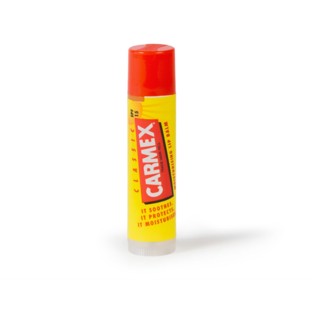 Carmex Hidratante Labial Stick SPF15 - Nutrição e Proteção para Lábios Secos e Gretados