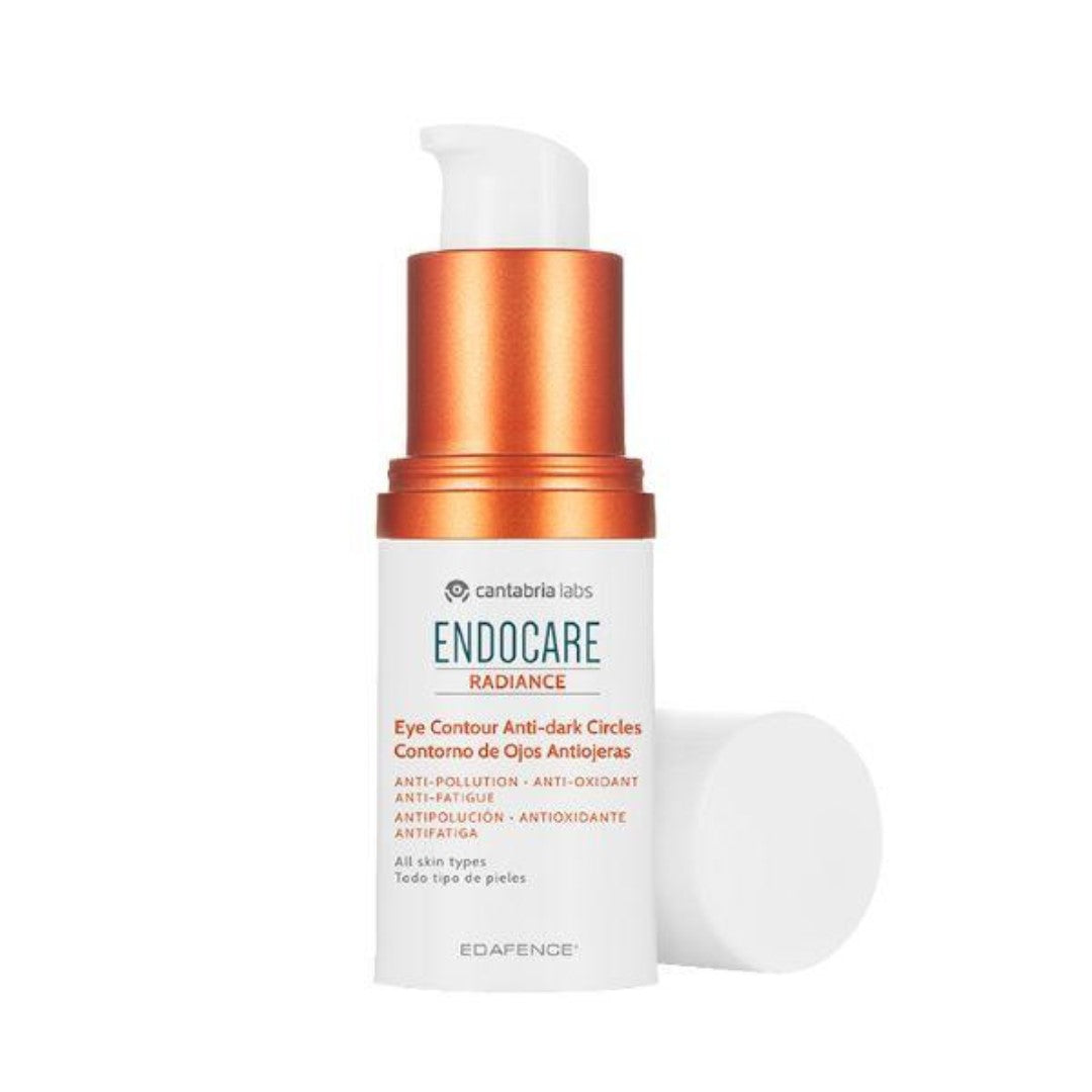 Endocare Radiance Eye Contour 15ml - Tratamento Antienvelhecimento o Contorno de Olhos com Tecnologia EDAFENCE® e Ingredientes Iluminadores