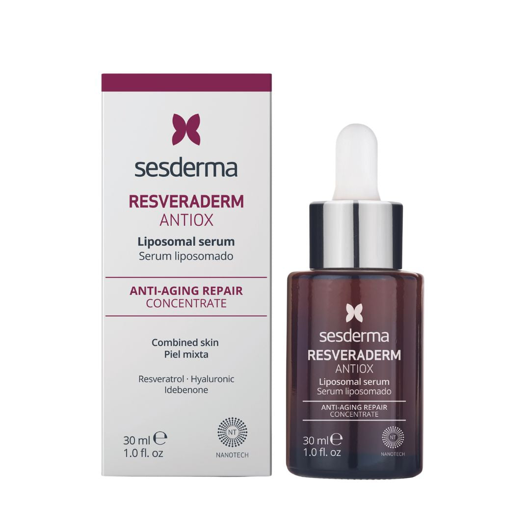 Sesderma Resveraderm Lipossomal Sérum 30ml: Tratamento Antioxidante e Antienvelhecimento para Todos os Tipos de Pele