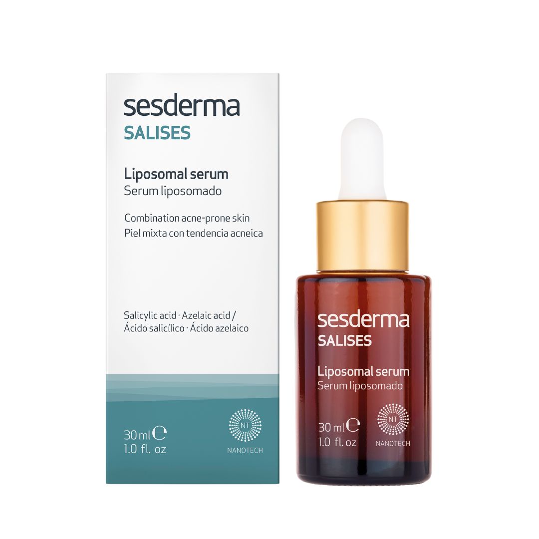 Sesderma Salises Liposomal Sérum: Hidratação e Antioxidantes para Pele com Tendência Acneica.