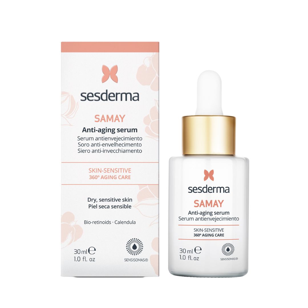 Sesderma Samay Sérum Antienvelhecimento 30ml: Tratamento Intensivo para Peles Sensíveis.