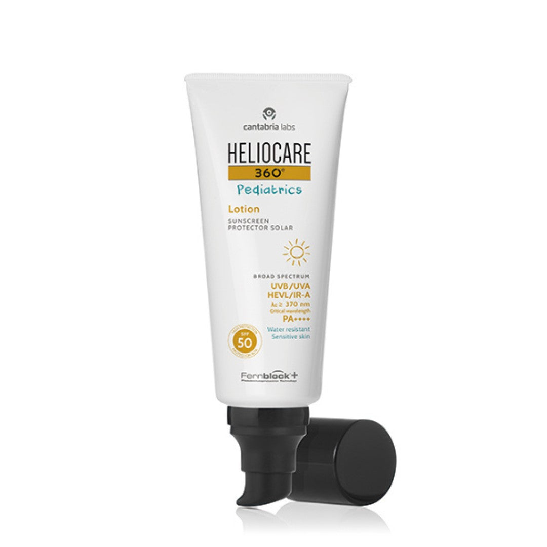 Heliocare 360º Pediátrico Loção SPF 50 200ml - Proteção Completa para a Pele Sensível das Crianças