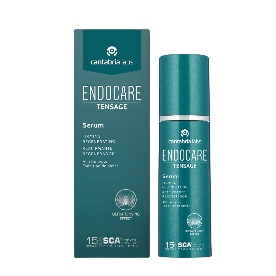 Endocare Sérum Tensor 30ml - Sérum Nutrirreparador para Firmeza e Luminosidade da Pele, Combate os Sinais de Envelhecimento