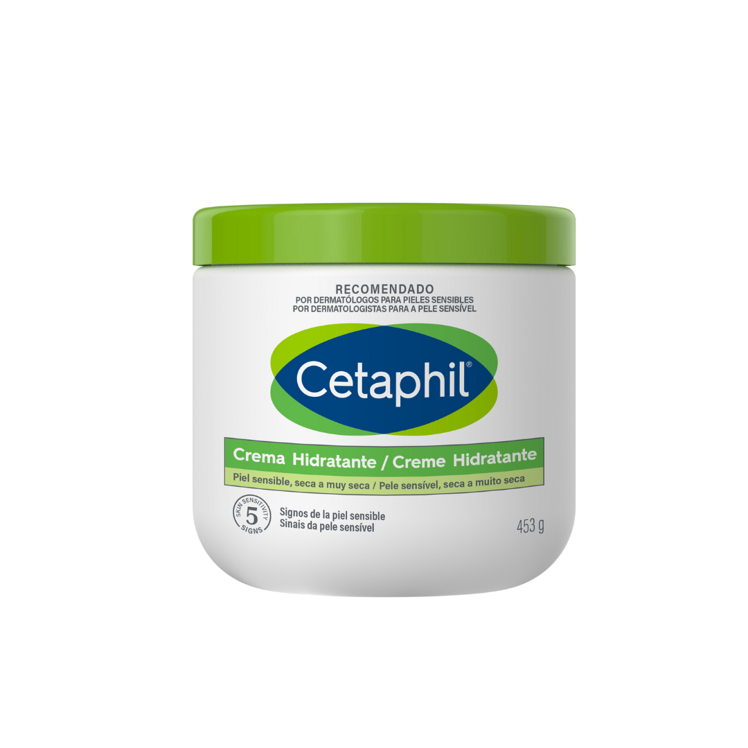 Cetaphil® Creme Hidratante 453g- Hidratação Intensa para Pele Sensível e Seca