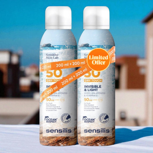 SENSILIS SUN BODY SPRAY FPS50+ TOQUE SECO - 2X200ML